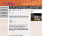 Desktop Screenshot of garza-mclain.com